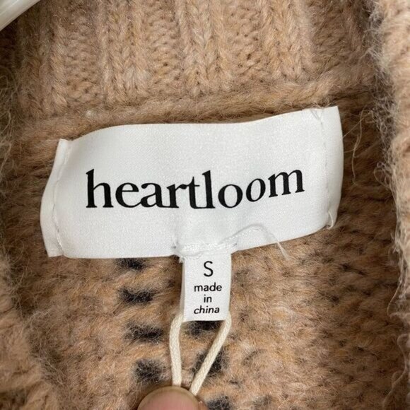 Heartloom Revolve Alice Sweater Small Lightweight soft knit Ivory Beige $89 - Picture 6 of 14